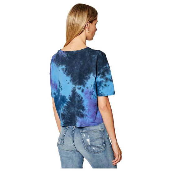 Alpha Industries Γυναικεία κοντομάνικη μπλούζα Basic Batik Cropped Oversize T-shirt